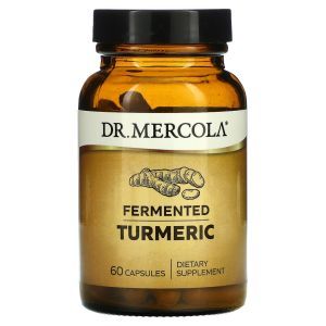 Куркума ферментированная, Fermented Turmeric, Dr. Mercola, 60 капсул