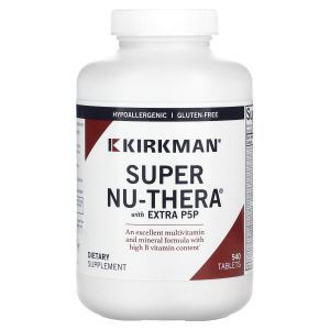 Мультивитамины с витамином В6 (пиридоксаль-5-фосфатом), Super Nu-Thera, Kirkman Labs, 540 таблеток