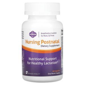 Поливитамины для женщин (после родов), Nursing Postnatal Breastfeeding Multivitamin, Fairhaven Health, 60 капсул