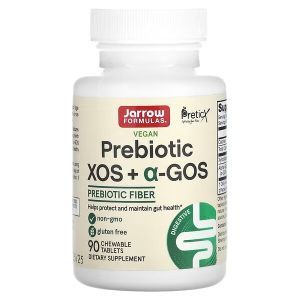 Fibre prebiotice XOS + a-GOS, prebiotice, formule Jarrow, 90 de tablete masticabile