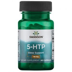 5-НТР (L-5 гидрокситриптофан), 5-HTP, Swanson, 50 мг, 60 капсул