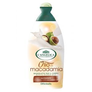 Молочко для душа и ванны "Питательное" с маслом макадамии, L’ANGELICA, 500 мл