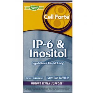 Фитиновая кислота (IР-6 инозитол), IP-6 & Inositol, Nature's Way, 120 капсул