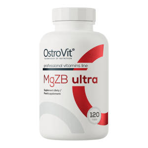 Магний, цинк, витамин B6, MgZB Ultra, OstroVit, 120 таблеток
